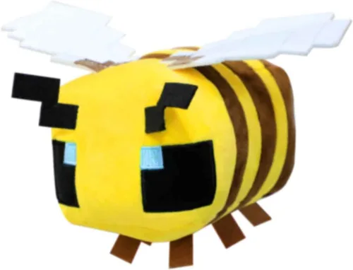 Putrer Juguete de peluche de abeja de 6.7"/17cm, animales de peluche de abeja, juguetes de peluche de juego para regalo de Navidad, Año Nuevo y