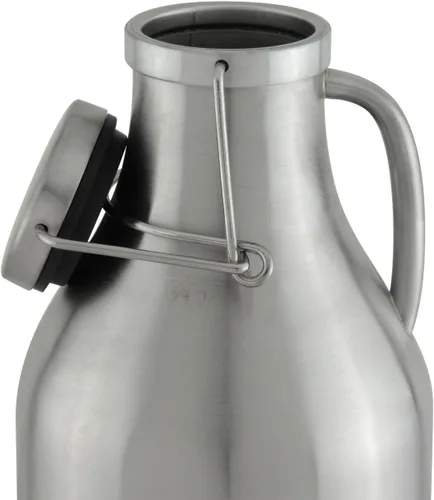 Miniatura 3 de Kegco 3PFD-64SS - Growler, 64 oz, acero inoxidable