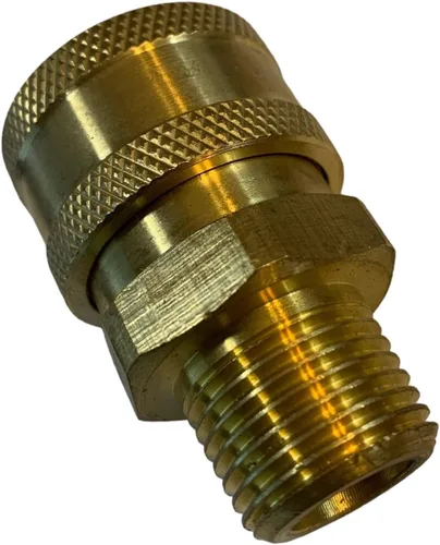 Miniatura 3 de Limpiador de lavadora a presión 1/4 NPT macho acoplador de enchufe de conexión rápida, compatible con General D10002 D10073