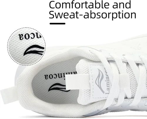 Miniatura 4 de Lamincoa Zapatos para caminar para mujer, tenis para correr, tenis y gimnasio