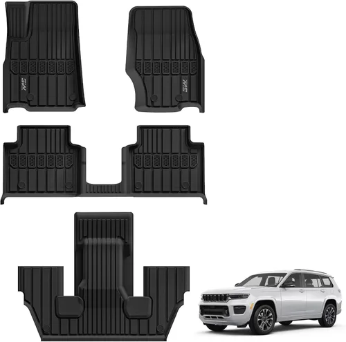 Miniatura 29 de 3W Forro de carga de ajuste personalizado para Jeep Wrangler 4XE 2021 2022 2023 2024 2025 híbrido de 4 puertas (No JL ni JK), tapete de maletero