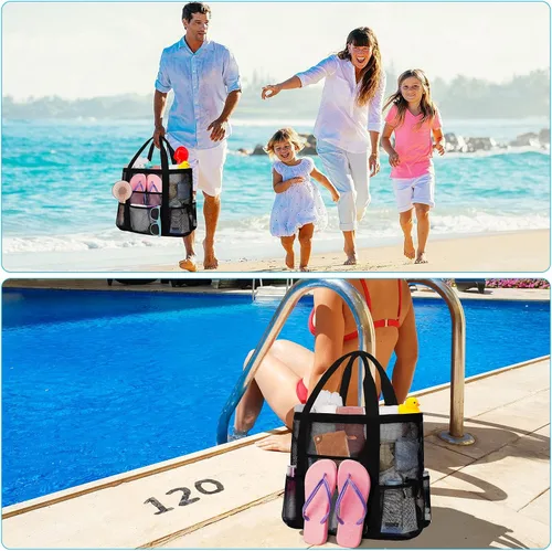 Miniatura 2 de Bolsas de playa de malla para mujer - Plus bolsa impermeable a prueba de arena