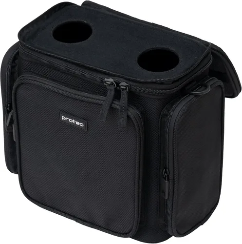 Miniatura 5 de Protec Bolsa de silencio doble trompeta con paredes Moduar y soporte para silenciar (Modelo M410)