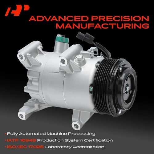 Miniatura 3 de A-Premium Compresor de aire acondicionado de CA con embrague compatible con Honda CR-V 2017-2022, Civic 2016-2021, solo compatible con motor de 1.5 L