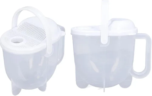Miniatura 7 de Arandela de arroz, Colador de quinua de plástico Limpieza Herramientas de cocina de frutas vegetales, Limpiador de arroz, Filtro de filtro tamiz