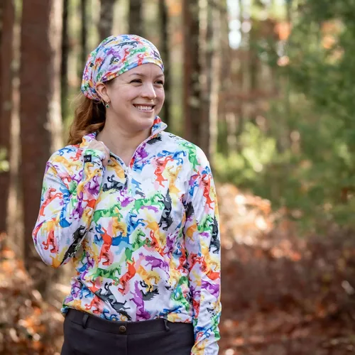 Miniatura 5 de Anni Lyn Sportswear Camisa de manga larga ventilada para mujer