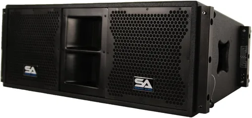 Miniatura 5 de Seismic Audio - SALA-210-Pair - Par de altavoces pasivos de 2x10 Line Array con controladores de compresión duales - Banda PA/DJ Live Sound