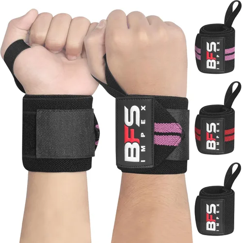 Miniatura 8 de Muñequeras para levantamiento de pesas, correas de muñeca de alta calidad de 18 pulgadas para levantamiento de pesas, muñequeras con lazo
