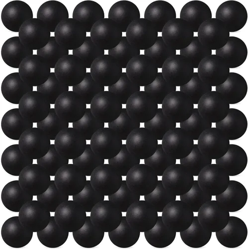 Hanaive 100 unidades pelotas de tenis de mesa multicolor de 40 mm, pelotas de plástico a granel lavables, juego pequeño para juegos de piscina de
