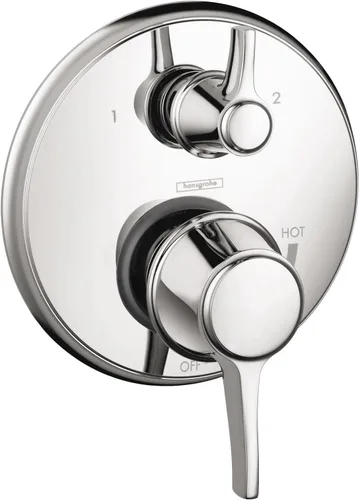 Miniatura 8 de hansgrohe Ecostat 04447140 - Moderna válvula de ducha con desviador en bronce cepillado