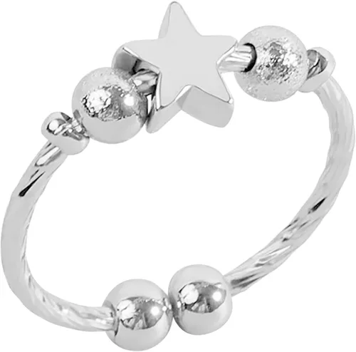 Anillo de cóctel unisex para adultos alianzas de boda para aliviar el estrés y la ansiedad para hombres y mujeres anillo para mujer anillos para la