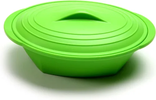 Miniatura 3 de Norpro Vaporizador de silicona con inserto, verde, 1 unidad (paquete de 1)