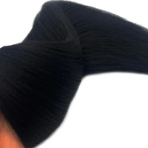 Miniatura 7 de Black Braiding Hair Pre Stretched 16 Inch Black Hair Extensions For Braiding Hypoallergenic Pre-stretched Braiding Hair Natural Knotless Crochet