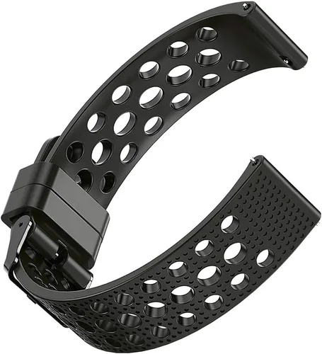 Miniatura 2 de Compatible con EIGIIS K55 Smartwatch Bandas, silicona de repuesto correa deportiva con hebilla de metal compatible con KOSPET TANK T1 PRO/EIGIIS K22