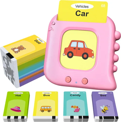 Miniatura 9 de Tarjetas Flash Parlantes, Tarjetas Flash para Niños Pequeños con 240 Palabras de Vista, Juguetes Montessori, Juguetes Sensoriales para Autismo