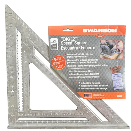 Miniatura 14 de Swanson Tool Co S0101 - Escuadra rápida de 7 pulgadas, azul