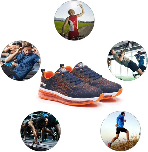 Miniatura 7 de Azooken Calzado deportivo para hombre, tenis transpirable y ligero