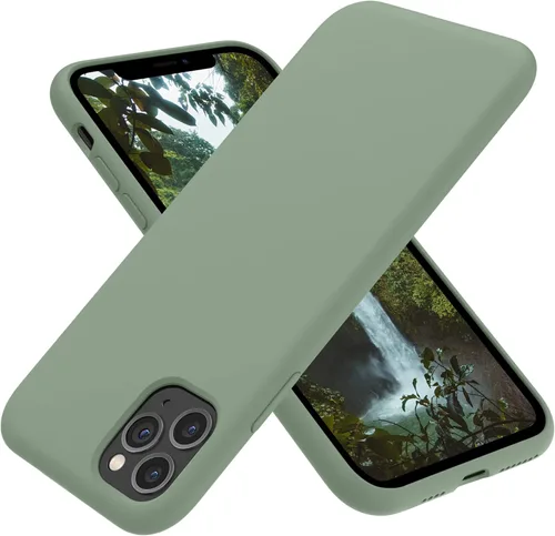 Miniatura 281 de OTOFLY Funda para iPhone 11, funda para teléfono 11, delgada, a prueba de golpes, antihuellas, forro de microfibra antiarañazos, funda protectora