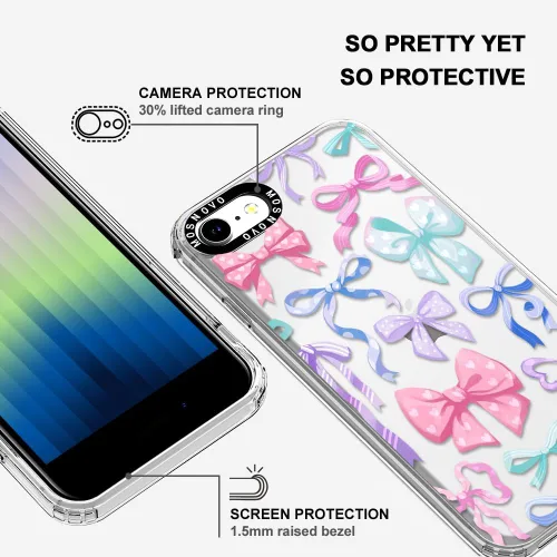 Miniatura 4 de MOSNOVO - Funda SE , para iPhone 8, 7, SE, protección Buffertech de grado militar contra caídas (6.6 pies), antidesprendimiento, poliuretano