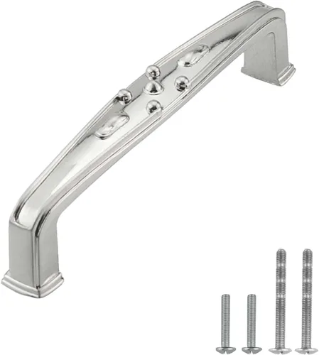 Miniatura 9 de Modket Titus Series - Tirador clásico sólido para gabinete de cocina, 4-1/4 pulgadas de longitud total, 3-3/4 pulgadas entre agujeros centrales
