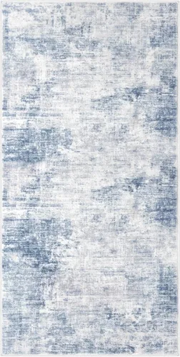 Miniatura 669 de IOHOUZE Alfombra abstracta lavable de 3 x 12 pies para pasillos, antideslizante para cocina, camino de entrada de lana sintética para interiores