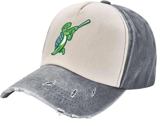 Miniatura 2 de Daytona Tortugas Original Classic Low Profile Cotton Hat Distressed Baseball Cap Adjustable Dad Hat for Men Women