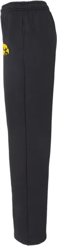Miniatura 5 de UGP Campus Apparel NCAA Primary Logo - Pantalones deportivos universitarios del equipo deportivo Iowa Hawkeyes Negro