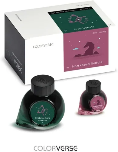 Miniatura 2 de Colorverse Tinta - Temporada 7 - Ojo en el universo - Nebulosa del cangrejo (2.2 fl oz) y nebulosa cabeza de caballo (brillante), (0.5 fl oz)