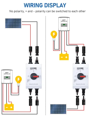 Miniatura 5 de DIHOOL Interruptor de desconexión solar de 32 amperios DC1200V aislador con carcasa impermeable IP66 para paneles solares, baterías, vehículos
