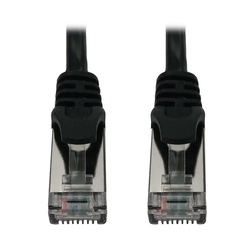 Miniatura 12 de Tripp Lite Cable Ethernet Cat6a 10G, cable de conexión de red STP moldeado sin enganches (RJ45 M/M), negro, 35 pies/34.8 ft, garantía
