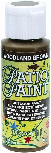 Miniatura 14 de DecoArt Patio Paint Pintura acrílica de 2 onzas color amarillo sol Sunshine Yellow