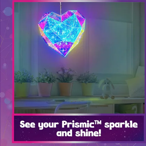 Miniatura 8 de Kit de luz nocturna de bricolaje para niñas, rompecabezas de corazón 3D, regalos para niñas de 8, 9, 10 a 12 años, regalo de cumpleaños para niños