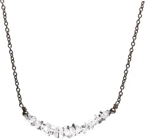 Miniatura 27 de Gempires - Collar de barra de chips naturales, cristales curativos de energía, regalo de cumpleaños, regalo para ella, joyería de piedras preciosas
