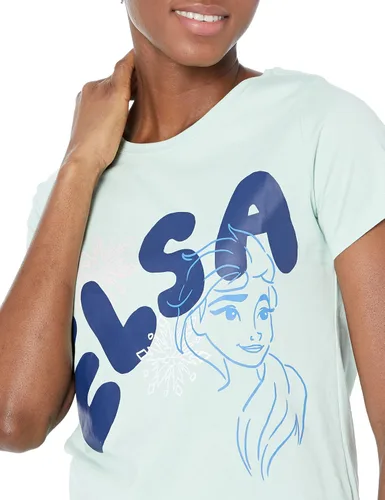 Miniatura 4 de Tienda Essentials Disney Marvel Star Wars Camiseta de manga corta con cuello redondo para mujer, paquete de 2