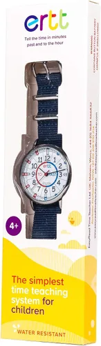 Miniatura 5 de EasyRead Time Teacher - Reloj analógico de enseñanza para niños, aprende a decir la hora, reloj de profesor de 3 pasos, esfera fácil de leer
