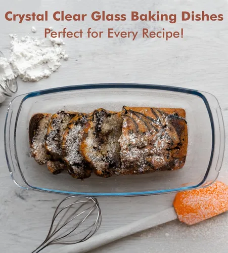 Miniatura 7 de Razab LARGE 7.6 Cups/1800 ML/1.9 Qt Glass Loaf Pan with Lids - Meatloaf Pan BPA free Airtight Lids Grip Handle Easy Carry, Microwave and Oven Safe