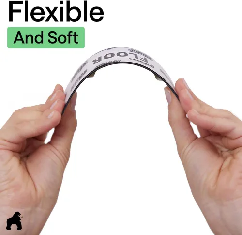 Miniatura 9 de Gorilla Grip Premium - Pinzas de esquina y laterales para suelos duros, pendientes de patente antirizo, reutilizables, esquinas que se ajustan