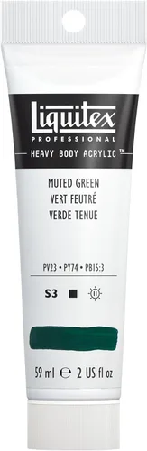 Miniatura 181 de Liquitex Pintura Acrílica Profesional de Cuerpo Pesado, Tubo de 2 oz (59ml), Rojo Fluorescente