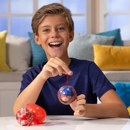 Miniatura 6 de Miraculous Ladybug MiraBall, sorpresa de 3 en 1, paquete de 3, caja sorpresa de juguetes para niños - Personajes coleccionables de programas