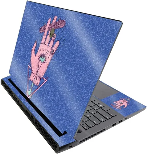 Miniatura 50 de MightySkins - Skin brillante con purpurina para Alienware M17 R3 (2020) y M17 R4 (2021) - Diversión de los años 90 Acabado duradero con purpurina
