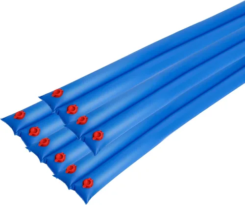 Miniatura 9 de Hedday Pesos para Cubierta de Alberca para Invierno Enterrada, Diseño de Esquina Azul en Forma de L de 2x2 Pies, Bolsas de Agua de Vinilo Resistente