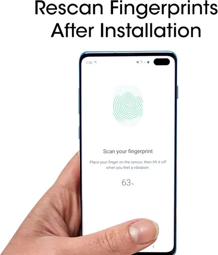 Miniatura 5 de amFilm Protector de pantalla Ultra Glass para Galaxy S10 Plus, vidrio templado, paquete de 2