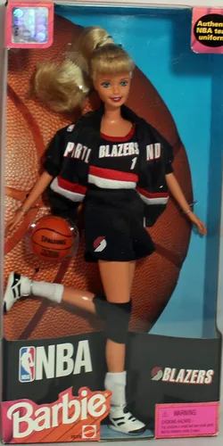 Miniatura 2 de Portland Blazers NBA Barbie Doll 1998 Mattel #20720