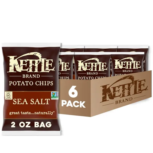 Miniatura 10 de Kettle Brand - Papas fritas, jalapeño, una sola porción 1.5 onza (paquete de 24)