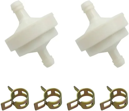 Strongthium Filtro de combustible de gas en línea ID de 1/4 de pulgada para Briggs Stratton Craftsman Toro 394358s 56679 394358 394358B 7014359YP