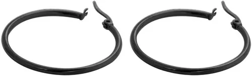 Miniatura 4 de Edforce - Arracadas de acero inoxidable (20-60mm de diámetro)