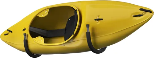 Miniatura 6 de Paquete de 2 ganchos de almacenamiento para kayak, perchas de pared para kayak con capacidad de 100 libras por par para tablas de remo, tablas