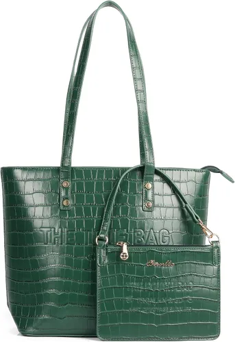 Miniatura 25 de Chinllo Bolso de mano para mujer, bolso mediano con asa superior