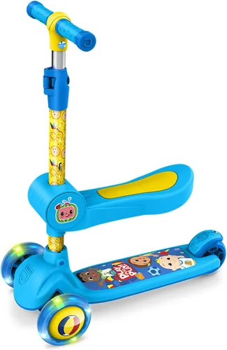 Miniatura 13 de Jetson Character Kids Kick Scooter, luces LED en vástago y ruedas iluminadas, marco ligero, manubrio ajustable en altura, sistema de inclinación
