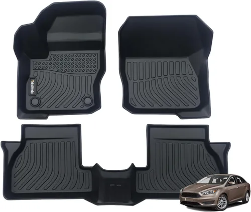 Miniatura 44 de Tapetes de piso para todo clima y forro de carga con respaldo para Chevrolet Suburban de 7 asientos 2021-2025 / GMC Yukon XL de 7 asientos